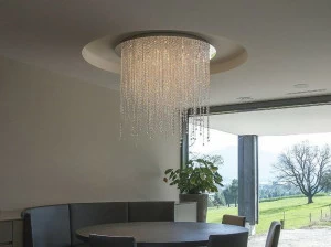 ILFARI Потолочный светильник из металла с кристаллами swarovski® Ice fall