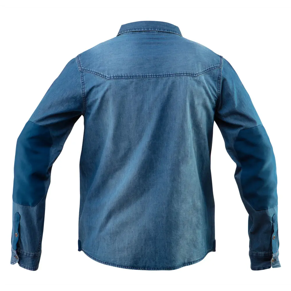 Рубашка Neo Tools Denim темно-синяя размер M рост 181 83304104 STLM-2038754 - Вид №1