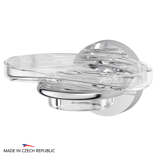 Держатель с прозрачной мыльницей Ellux ELEGANCE ELE 009-C01 sun-id-561298 - Вид №1