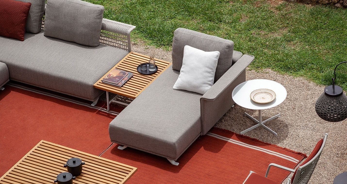 Открытый полипропилен прямоугольный сплошной цвет ковер Poltrona Frau Boundless Living Outdoor Collections ARCH-00075706 - Вид №3