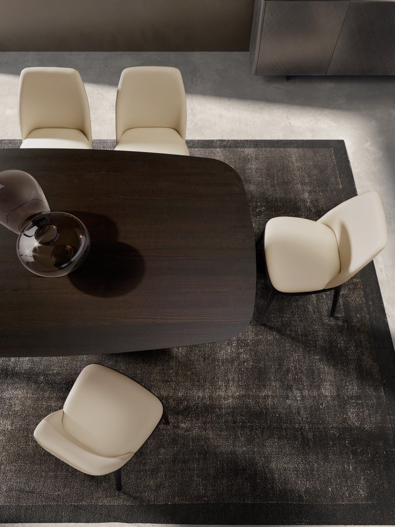 Деревянный прямоугольный стол с металлическим основанием EFORMA цилиндр ARCH-00035871 - Вид №5