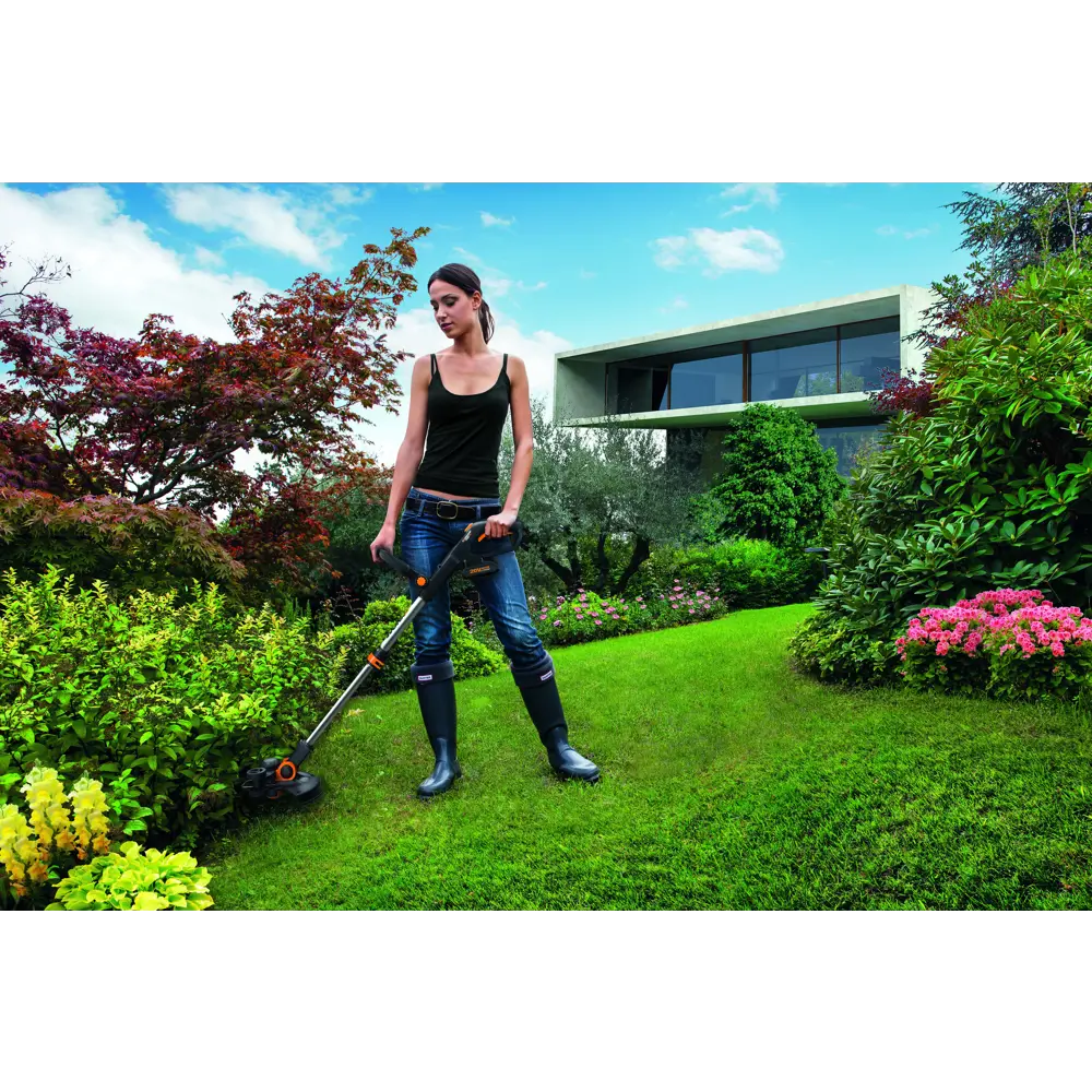 Триммер аккумуляторный Worx WP164E 20 В 1x2 Ач АКБ и ЗУ входит в комплект STLM-2058062 - Вид №10