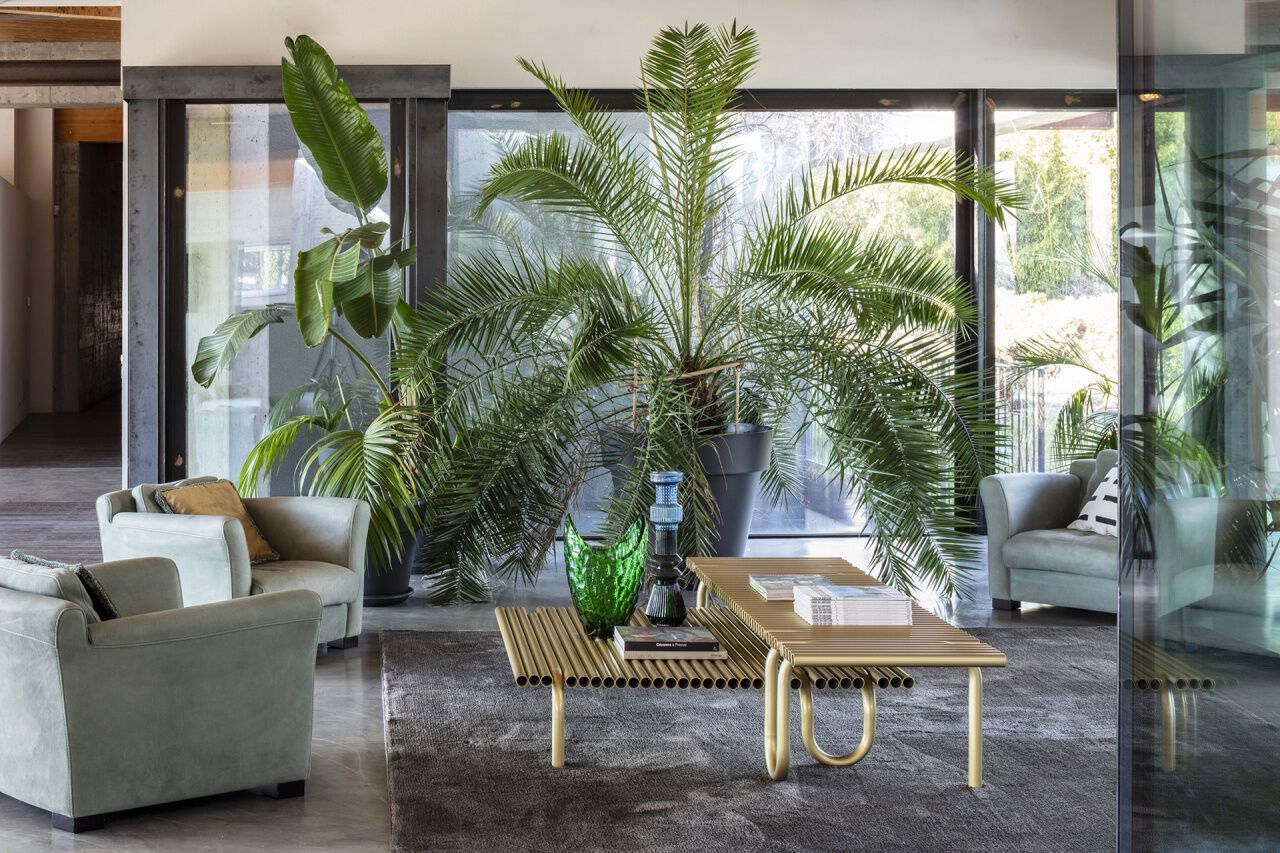 Квадратный металлический журнальный столик Mogg Pipelines ARCH-00004949 - Вид №5