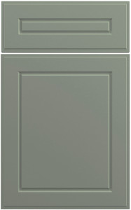 Фасады для кухни Классика Фрезеровка «Петергоф» Дикая мята №557