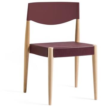 ALMA DESIGN Штабелируемый стул из дерева и полипропилена Virna sun-id-1447242 - Вид №9