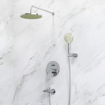 FB85A10000 набор: см-ль д/в/душа верхний душ 220 мм держатель д/верхн.душа душ.набор (ручн AM.PM X-Joy 