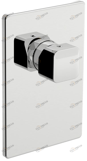Fir Italia Смеситель для душа, однорычажный, с тарелкой, однорычажный Daily cube 45 4550158