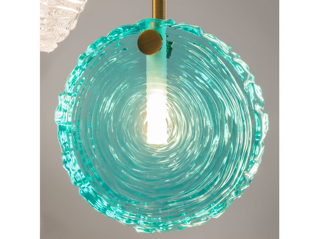 Подвесной светильник из литого стекла Maytoni FROZEN ARCH-00032467 - Вид №1