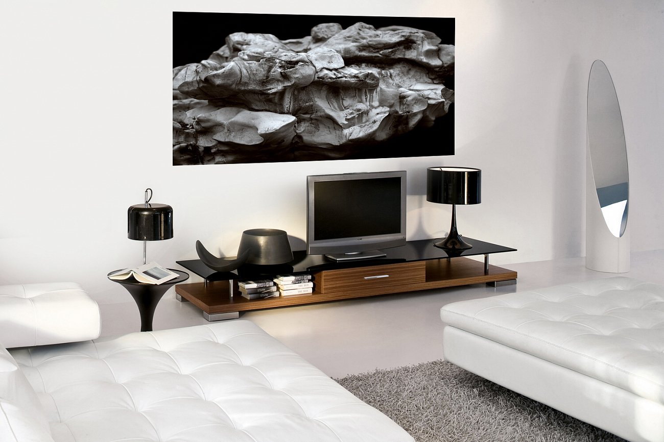 Фотокартина 50х80 см "Дым" PANKOVSKY STUDIO ПЛАСТИФИКАЦИЯ 015920 Серый;черный  - Вид №2