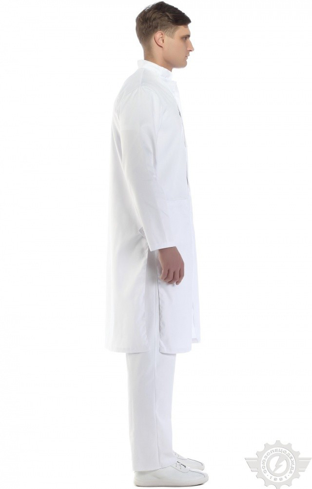63813 Халат "Орион" белый  Медицинская одежда  размер 56-58/182-188 Спецодежда  - Вид №6