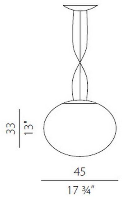 PANZERI Металлический светодиодный подвесной светильник Gilbert sun-id-1488786 - Вид №5