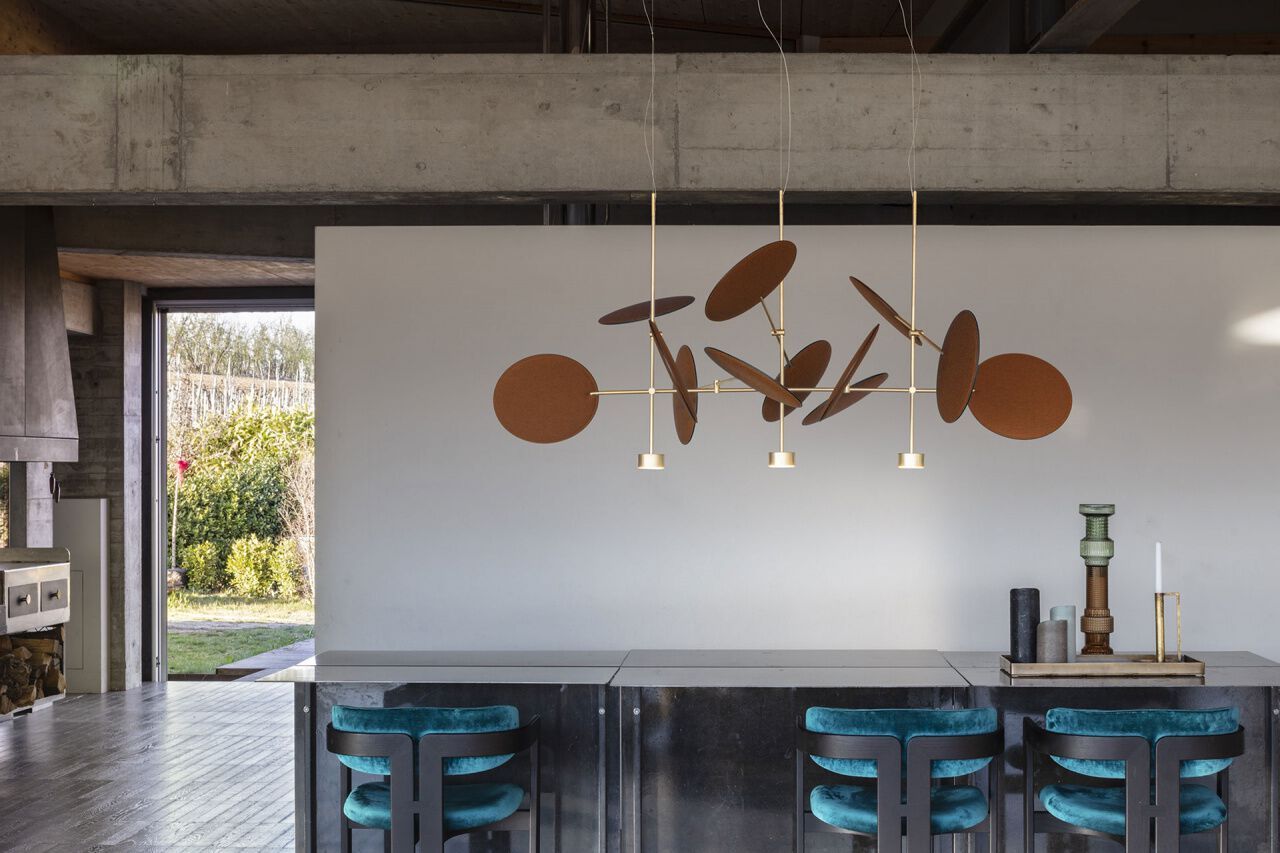 Акустическая ткань подвесной светильник Mogg DIVA ARCH-00137302 - Вид №2