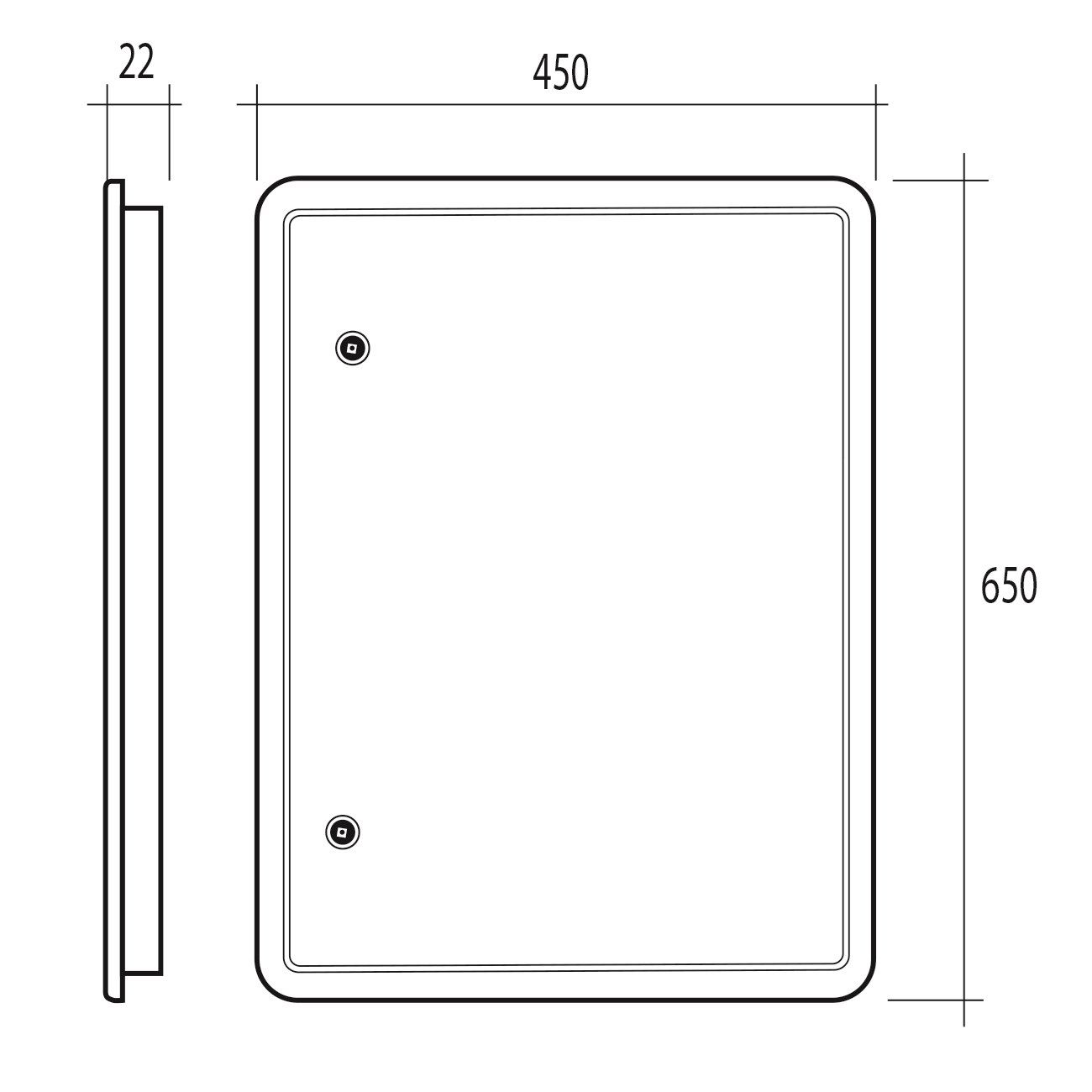 Инспекционная дверца для отверстия 420×620 мм First Corporation вентиляция ARCH-00069609 - Вид №4