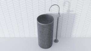 WВ-613 Раковина из бетона WB-613 BET-ON