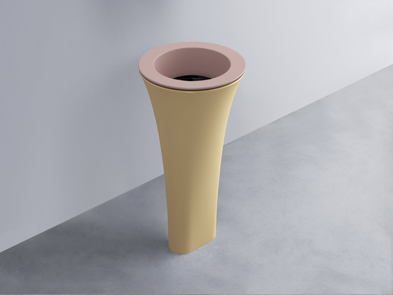 AMLA45-CP+AMPILT-N+AMCOLT-CN Раковина Amedeo Tondo отдельностоящая cielo Enjoy + Amedeo Ceramica Cielo