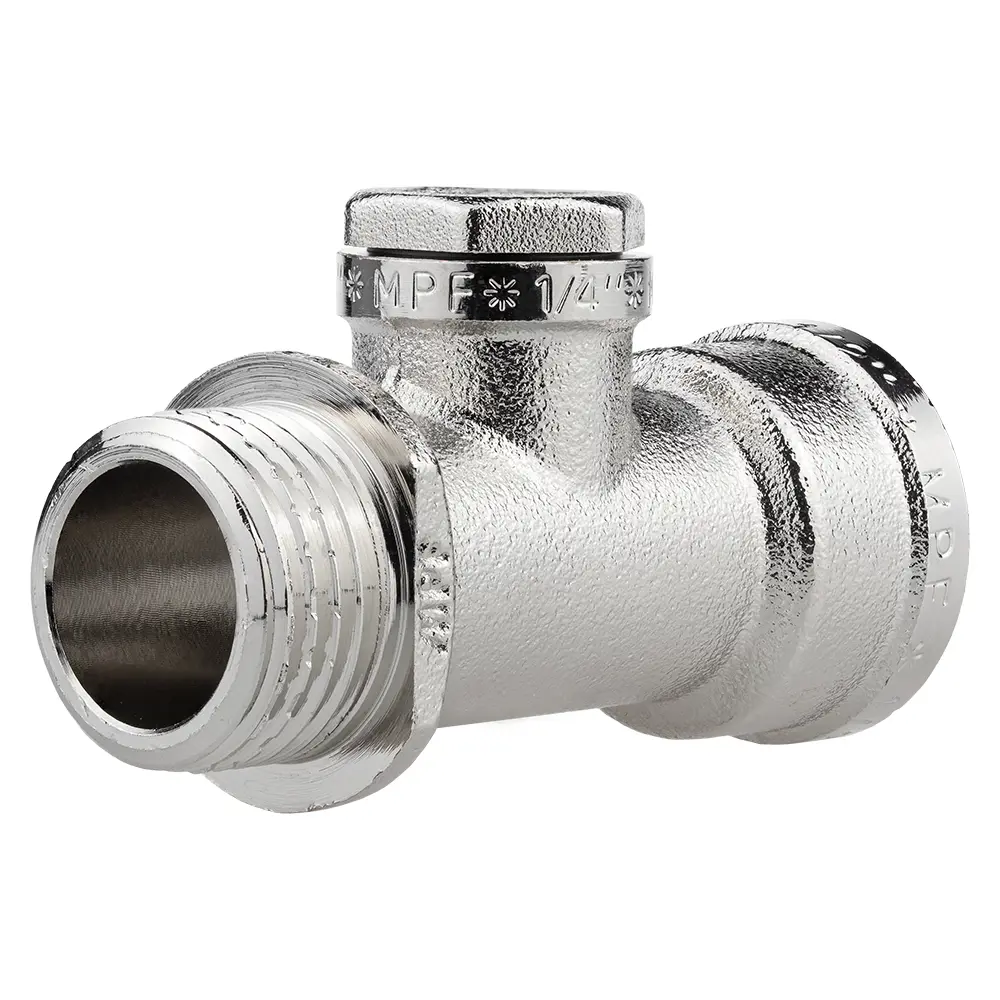Тройник MPF для подключения манометра с возможностью отключения 89409146 STLM-1578924