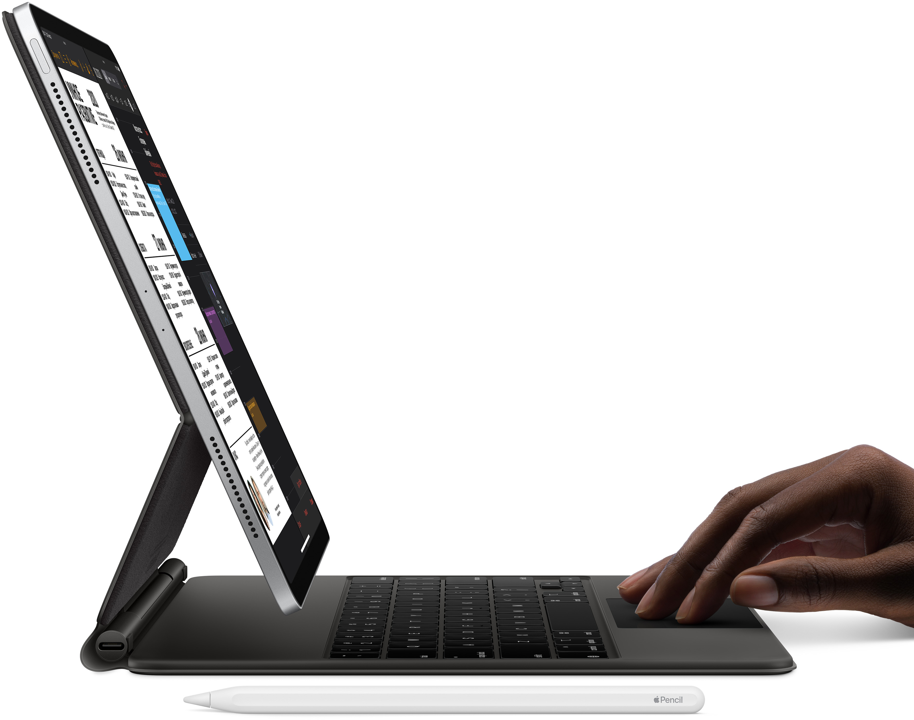 MXE92RU/A 11-inch ipad pro wi‑fi + cellular 1tb - silver Apple Santreyd  - Вид №5
