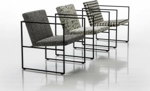 brühl Стул из ткани с подлокотниками Grace