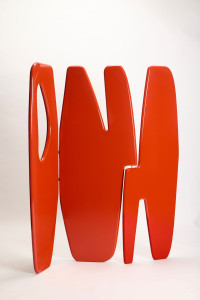 Лакированная деревянная ширма