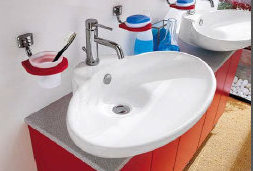 CA51 CAMELIA Комплект мебели для ванной комнаты 135 см ARDECO Ardeco S. R. L 42602 - Вид №1