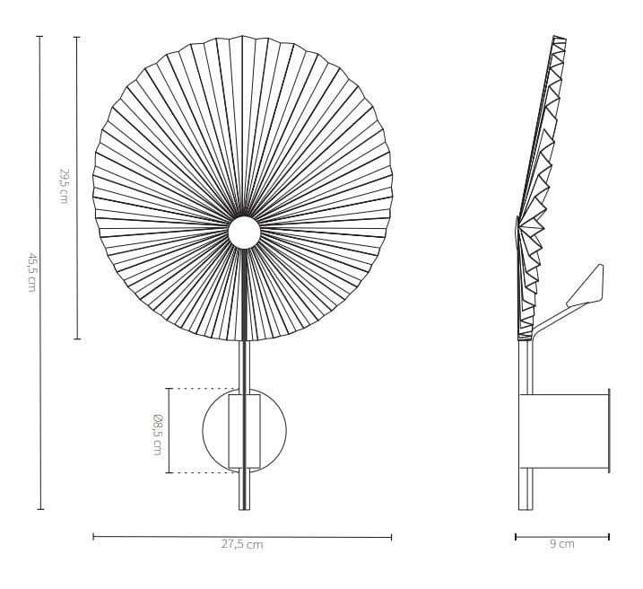Стальной настенный светильник Gejst Liris ARCH-00084680 - Вид №10