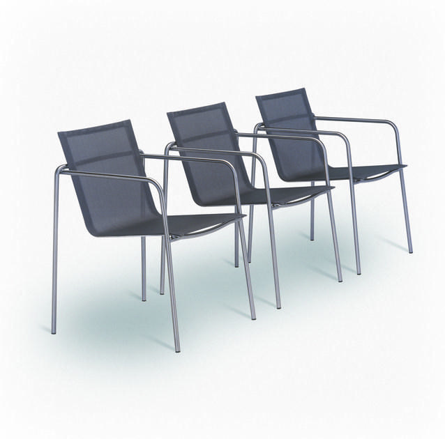 FISCHER MÖBEL Штабелируемый садовый стул с подлокотниками Taku sun-id-1410361 - Вид №12