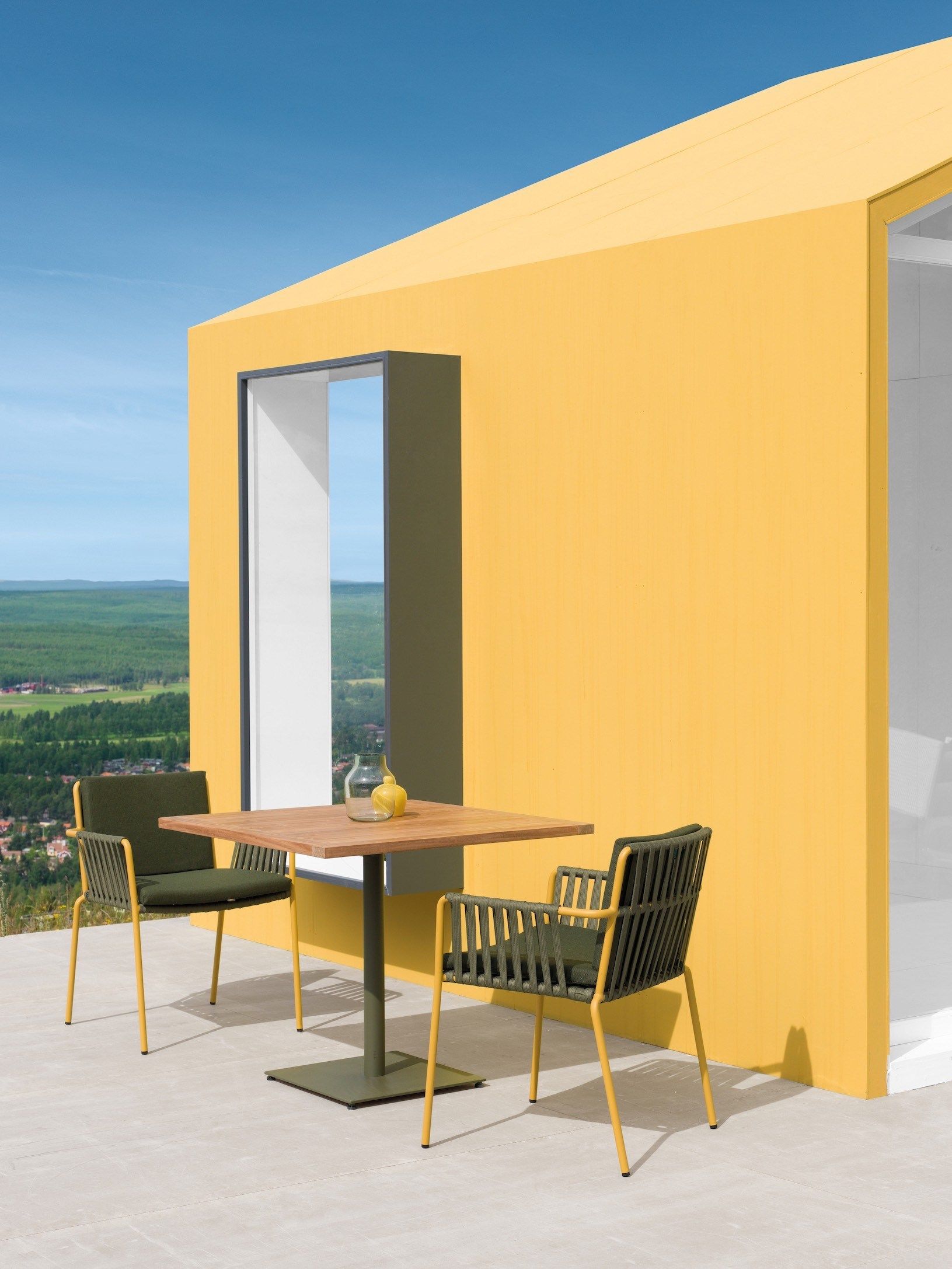 Квадратный садовый стол Kettal ARCH-00048305 - Вид №5