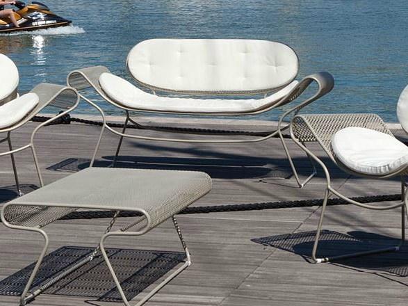 Talenti 2-х местный стальной диван Swell Swd2p - Вид №1