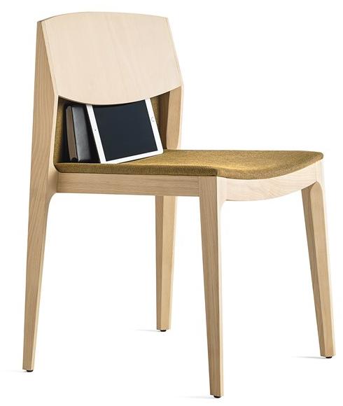 Capdell Штабелируемый деревянный стул Isa 141 - Вид №2