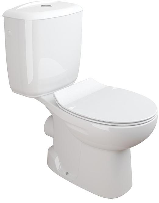 Набор Sanitana компакт MUNIQUE: чаша + сливной бачок + крышка slim S10073323400000;S10073766600000;S80007262500000