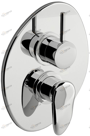 Fir Italia Смеситель для душа, однорычажный, с переключателем Synergy open 93 9350188