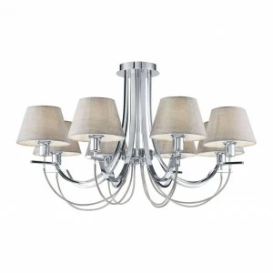 Потолочная люстра Freya Felisa FR5019CL-08CH FREYA ДИЗАЙНЕРСКИЕ, FELISA 220247 Серый