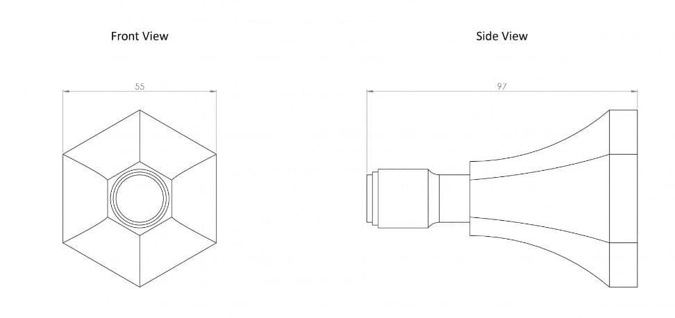Халат из нержавеющей стали LUSSO Eton ARCH-00049088 - Вид №3