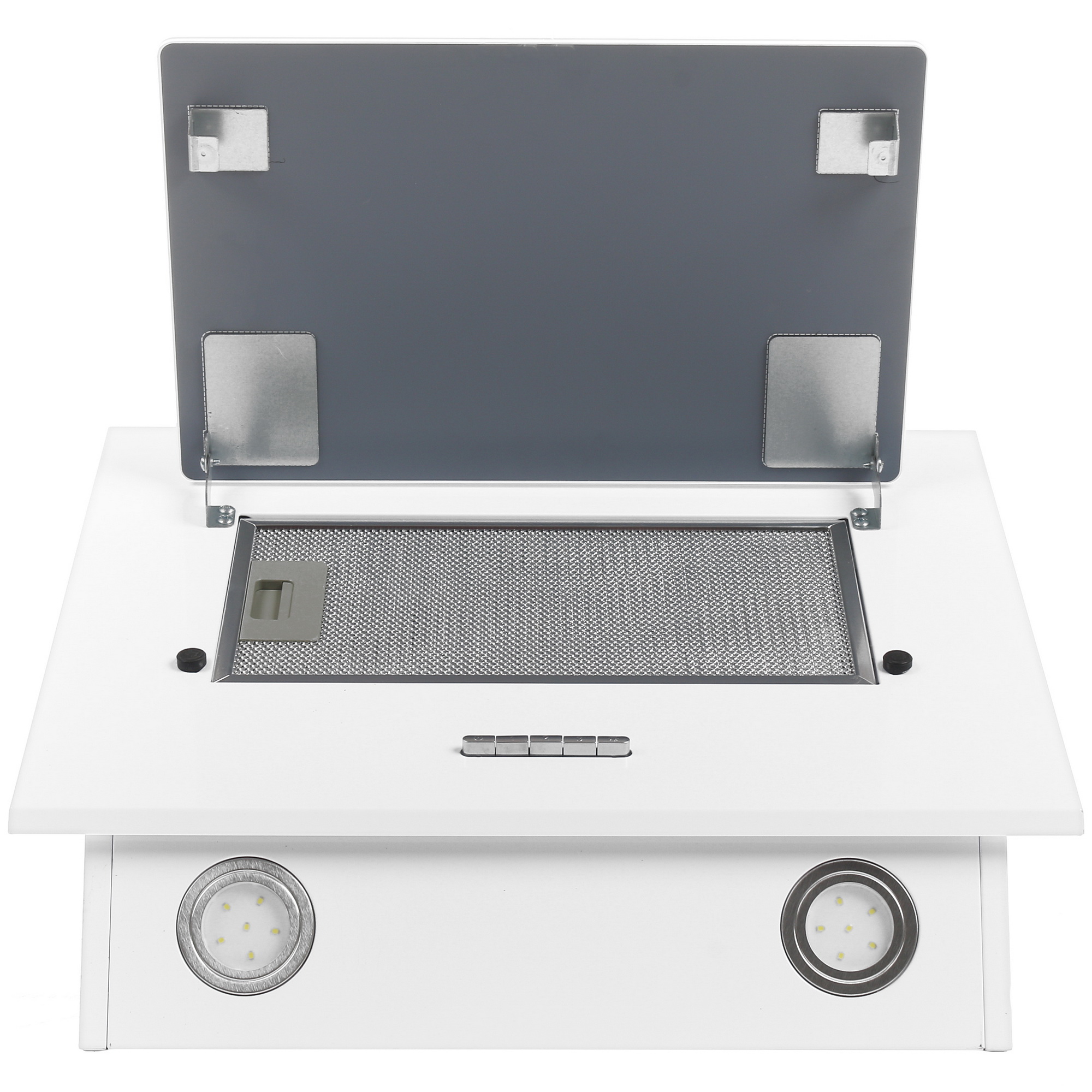 8160054 Вытяжка наклонная HOMSair BELL 50 белый/белый STDN-0038634 - Вид №7