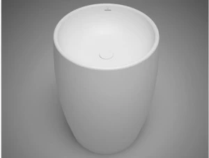 Sa0507 Напольная раковина стоящая овальная Blu Bathworks® Halo