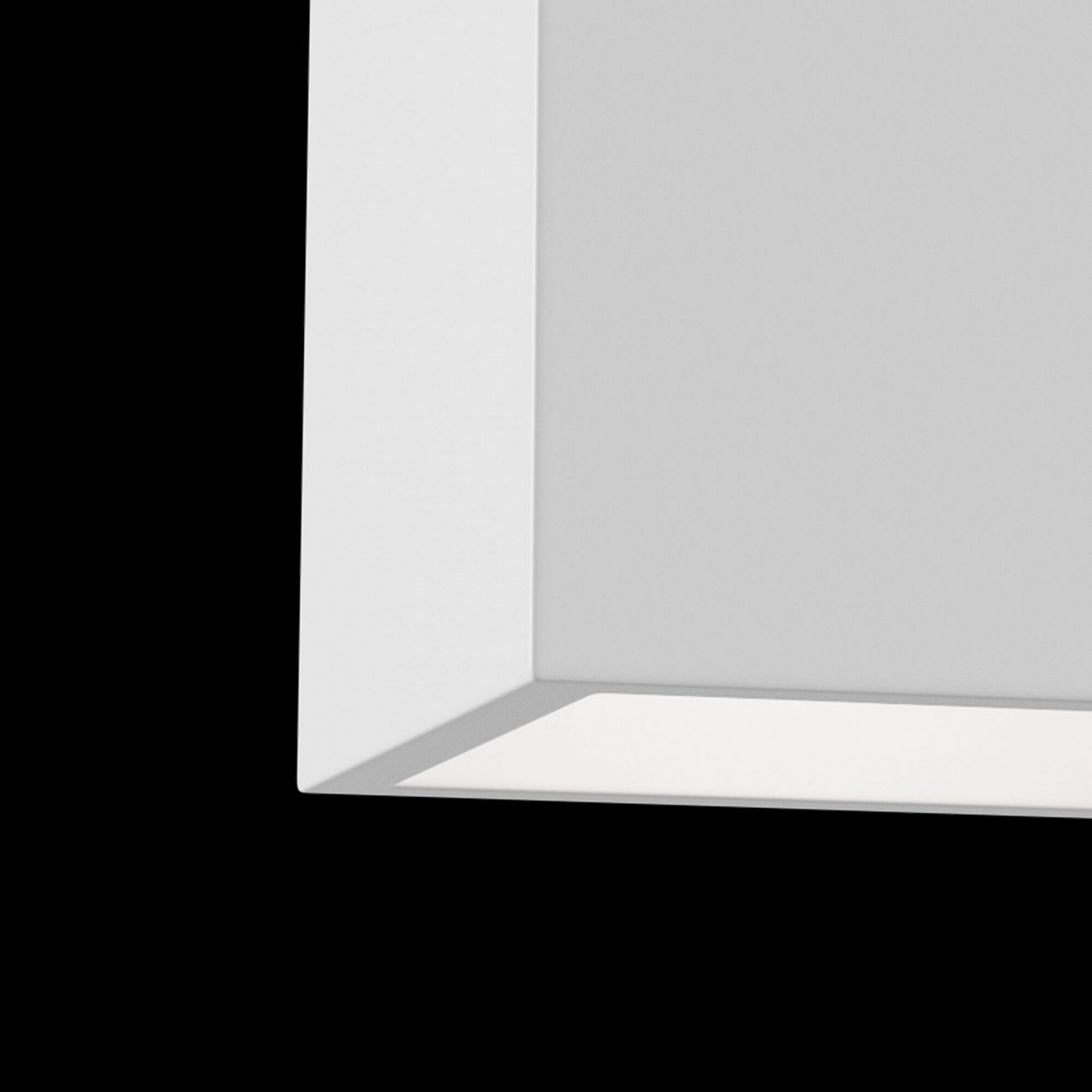 Спот потолочный с гипсовым плафоном 13,5х13,5 см белый Conik Gyps C002CW-01W TECHNICAL CEILING & WALL 00-3956992 Белый  - Вид №2