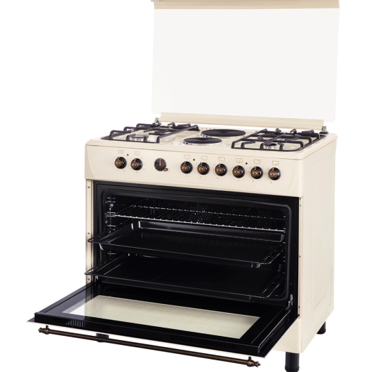 9016702 Комбинированная плита NORDFROST GE 9262 YR бежевый STDN-0083357 - Вид №4