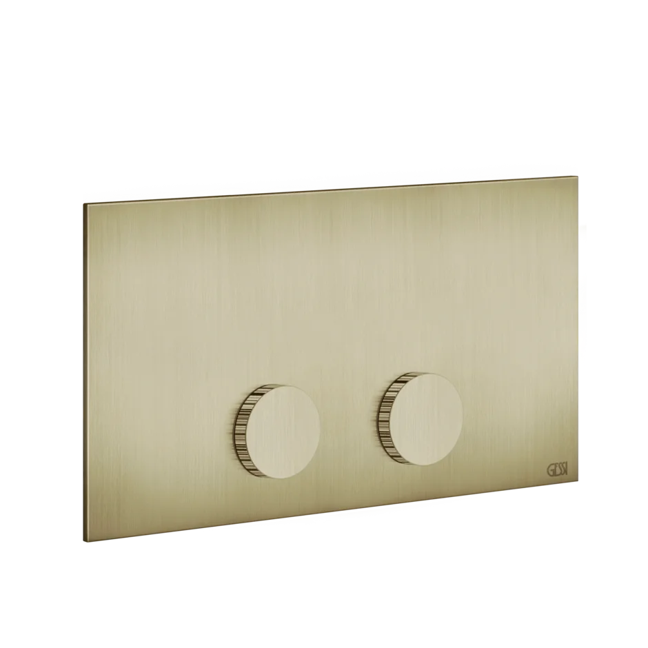 Запорная пластина 54637 727 Gessi Ingranaggio ЛАТУНЬ МАТОВАЯ PVD 54637727