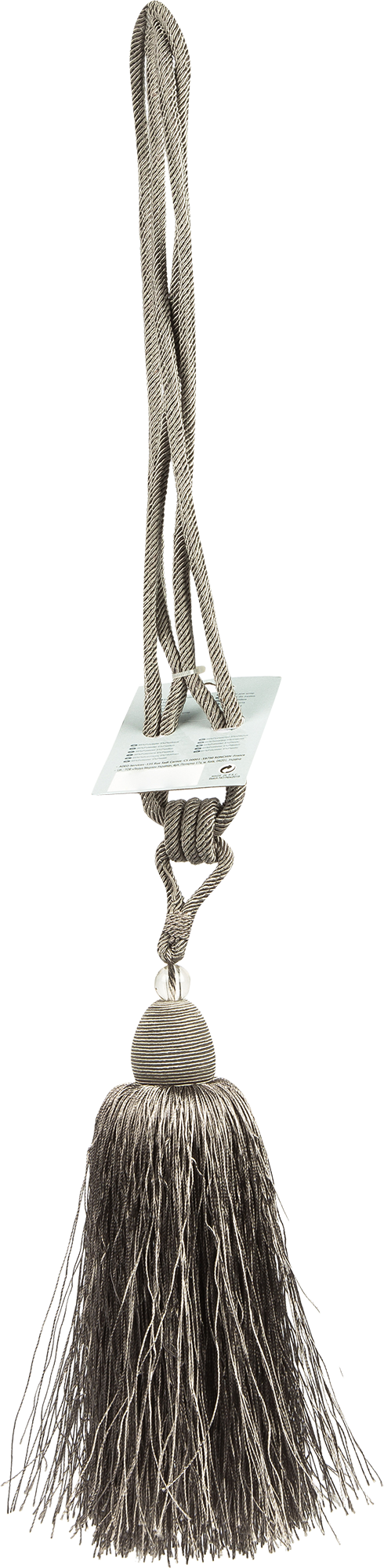 18696077 Подхват для штор «Лаула» 67 см цвет серый STLM-0012094 INSPIRE  - Вид №1