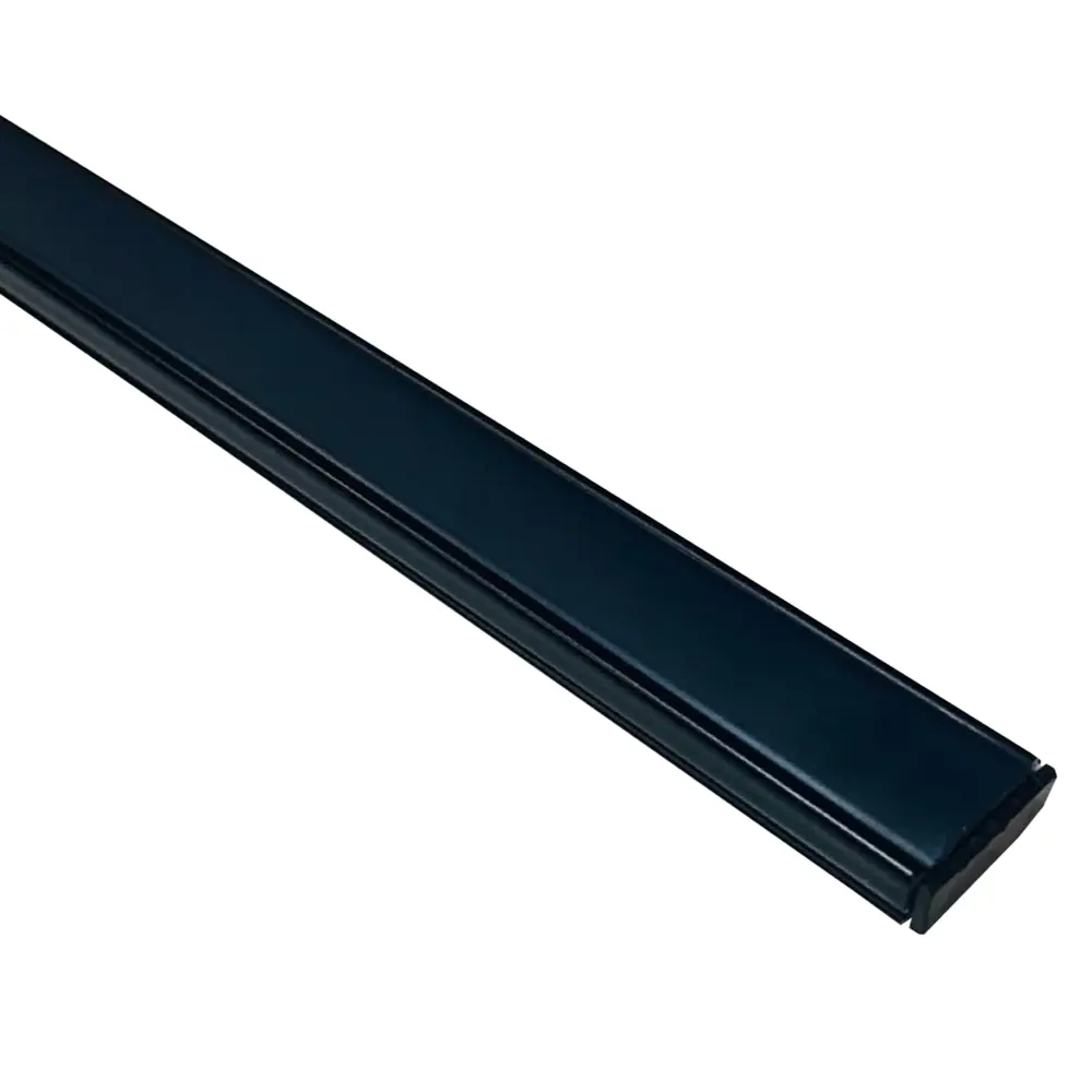 APEYRON Алюминиевый профиль для LED-ленты черный 1 м с рассеивателем 82458030 STLM-0027599 - Вид №2