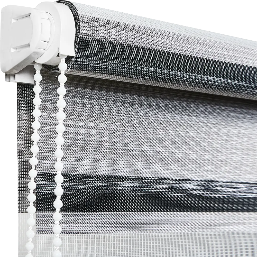 Штора рулонная день-ночь Лечче 80x160 см серая MIAMOZA STLM-2060148 - Вид №2