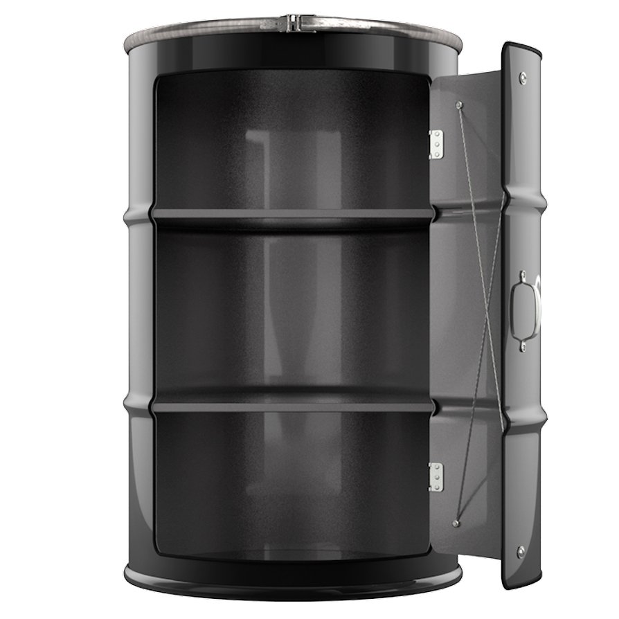 Декоративная бочка-шкаф Chanel №5 black XL STARBARREL  045298 Черный  - Вид №1