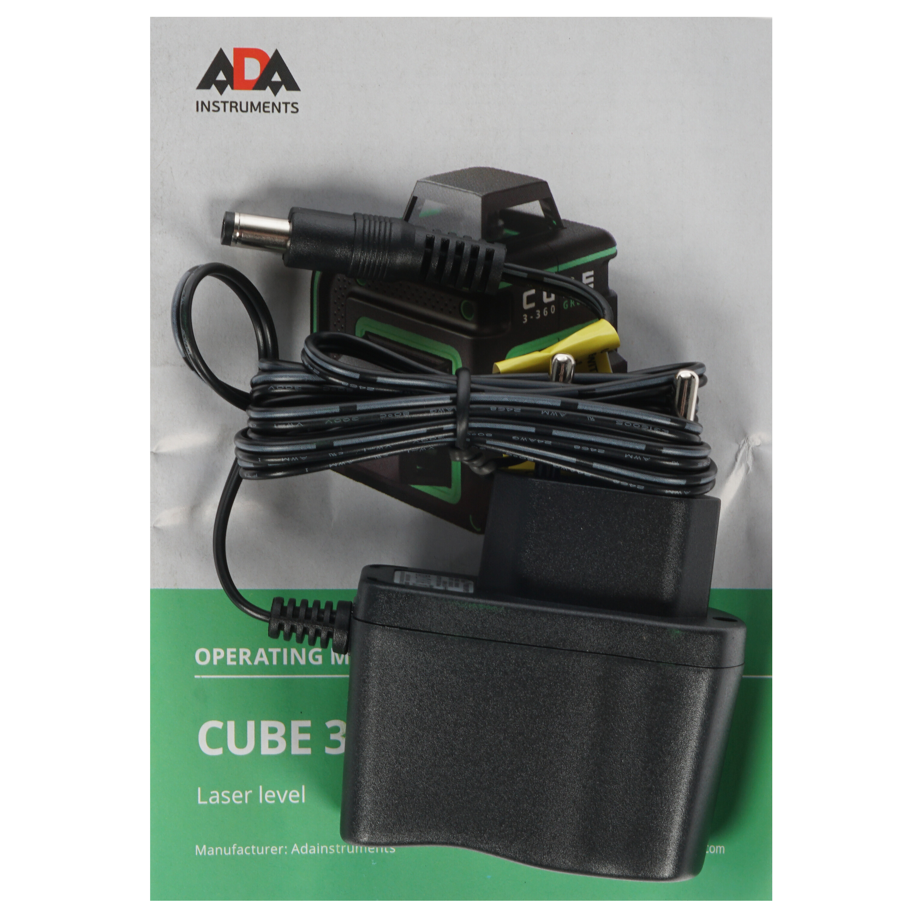 Лазерный нивелир ADA Cube 3-360 Green Basic Edition 8153256 STDN-0095712 - Вид №6