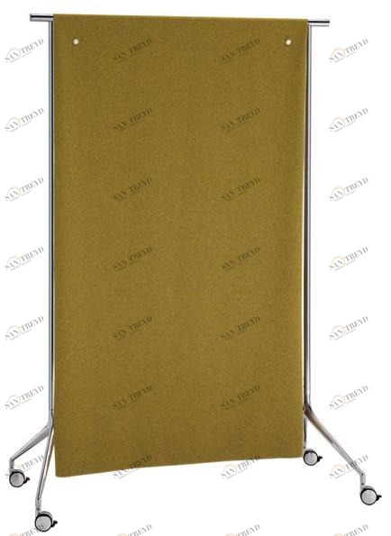 Caimi Brevetti Звукопоглощающая офисная перегородка на колесах Speech 1sd12-xxx 