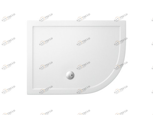 Закругленный угловой поддон 1200 x 900 мм правосторонний [Z1204] zamori Burlington Z1204, ZL3, ZP5, Z1205 