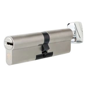 Цилиндр Apecs Premier XR-100(45C/55)-C15-NI, 45x55 мм, ключ/вертушка, цвет никель 82379279 STLM-2042826