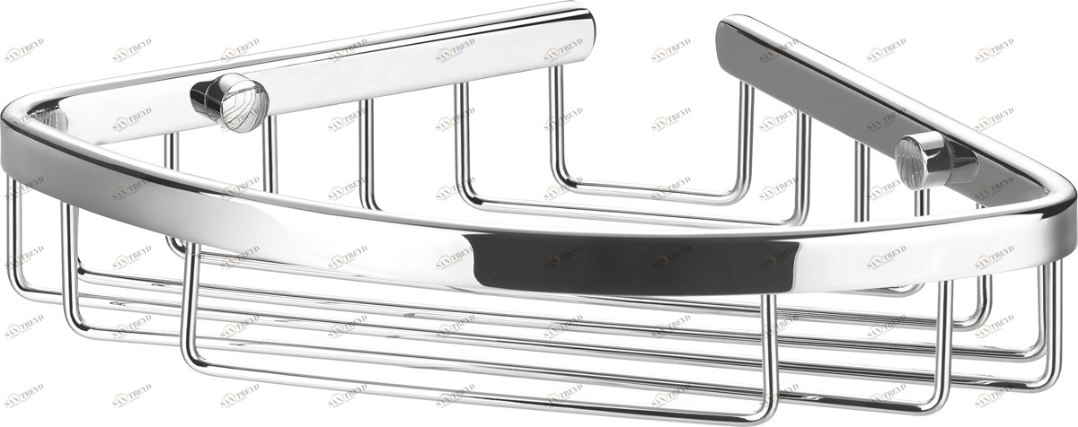 Полка угловая, 155x155x40 мм ART&MAX AM-G-8936A-Cr 