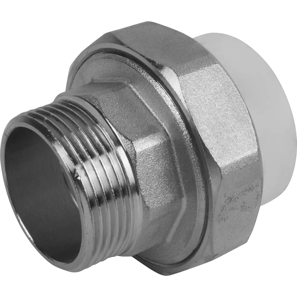 Муфта комбинированная РВК 1 1/4"x40 мм НР полипропилен 50104 82111318 STLM-2135162 