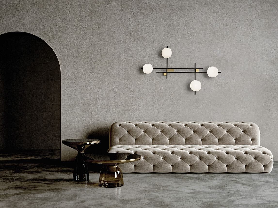 Металлический настенный светильник Miloox слиток ARCH-00136287 - Вид №1