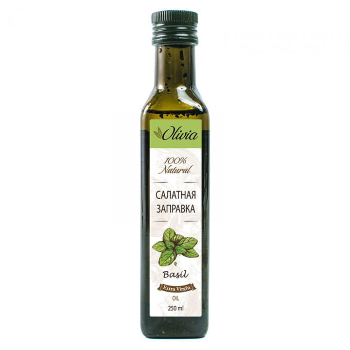 Салатная заправка Olivia с базиликом 250 мл Santreyd 5864